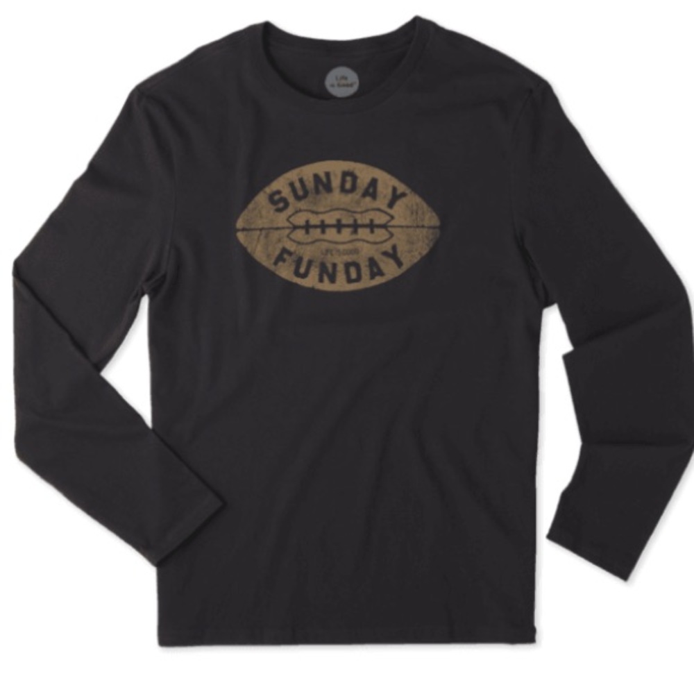 Life is Good “Sunday Funday” long sleeve tee